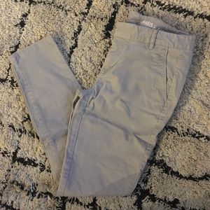 Gray Gap Skinny Mini Khakis